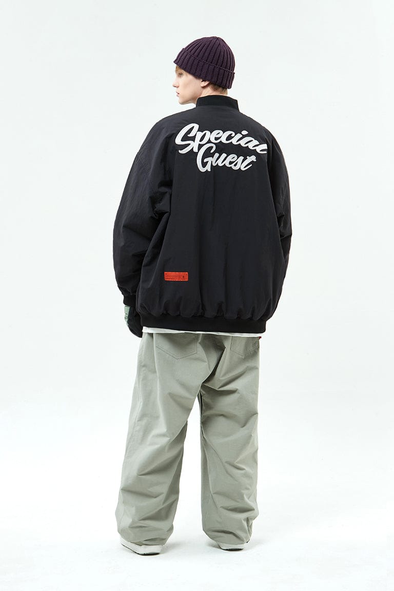 specialguest  V2 WIDE VARSITY JACKET1時間程着用しました